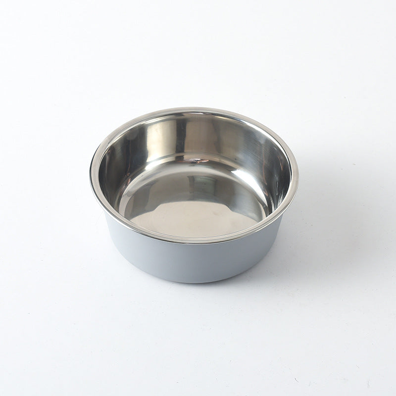 Stainless Steel Dog & Cat Feeding Bowls, Stackable