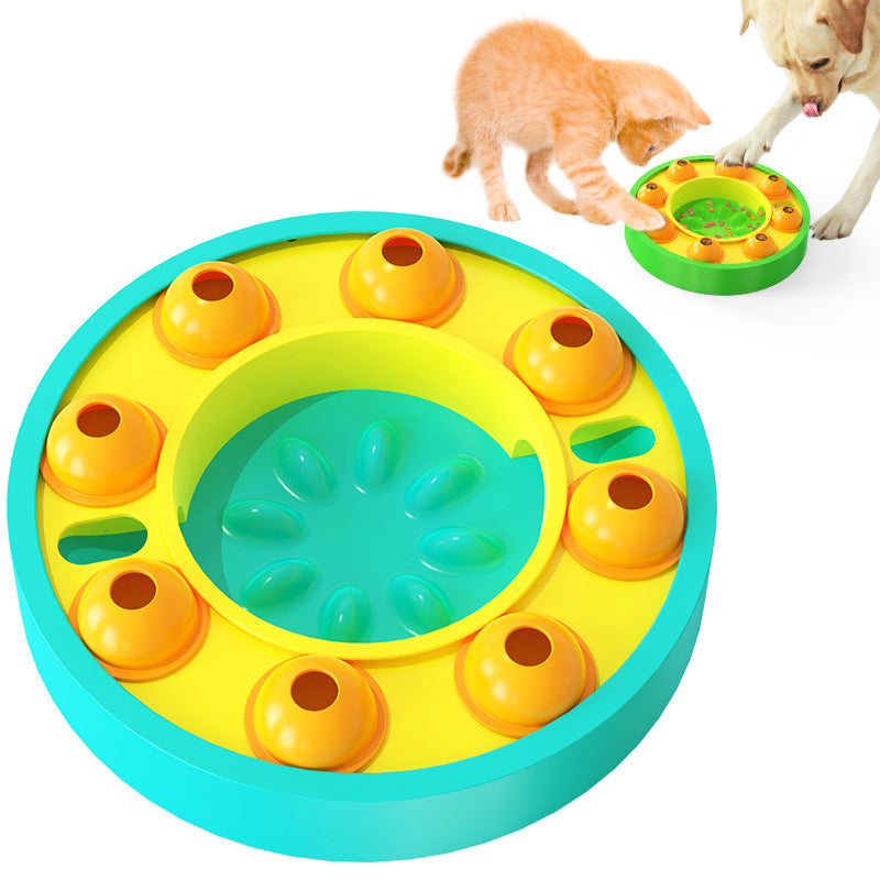 Cat & Dog Puzzle Feeder for Slower, Engaging Meals