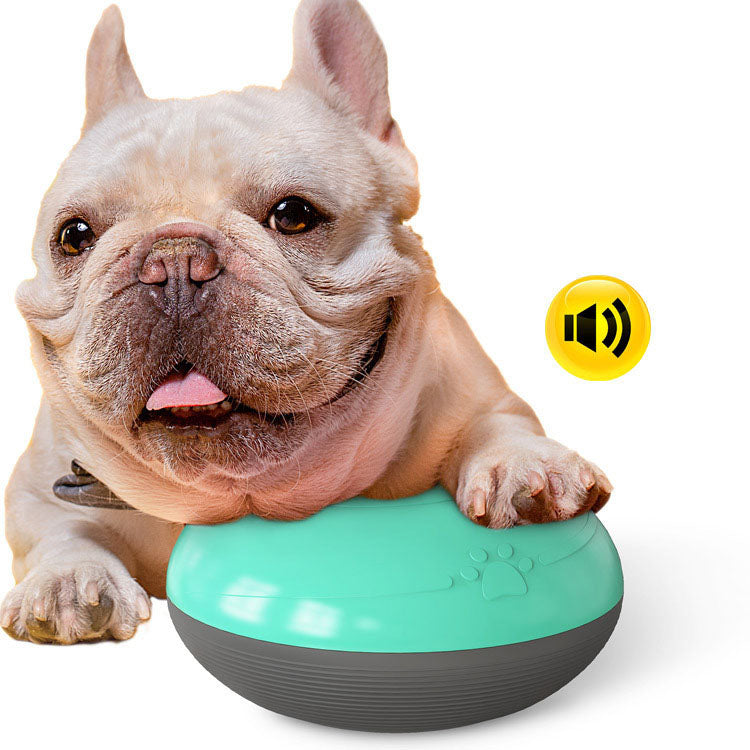 Sound Ball Dog Toy for Interactive Treat Puzzle Play