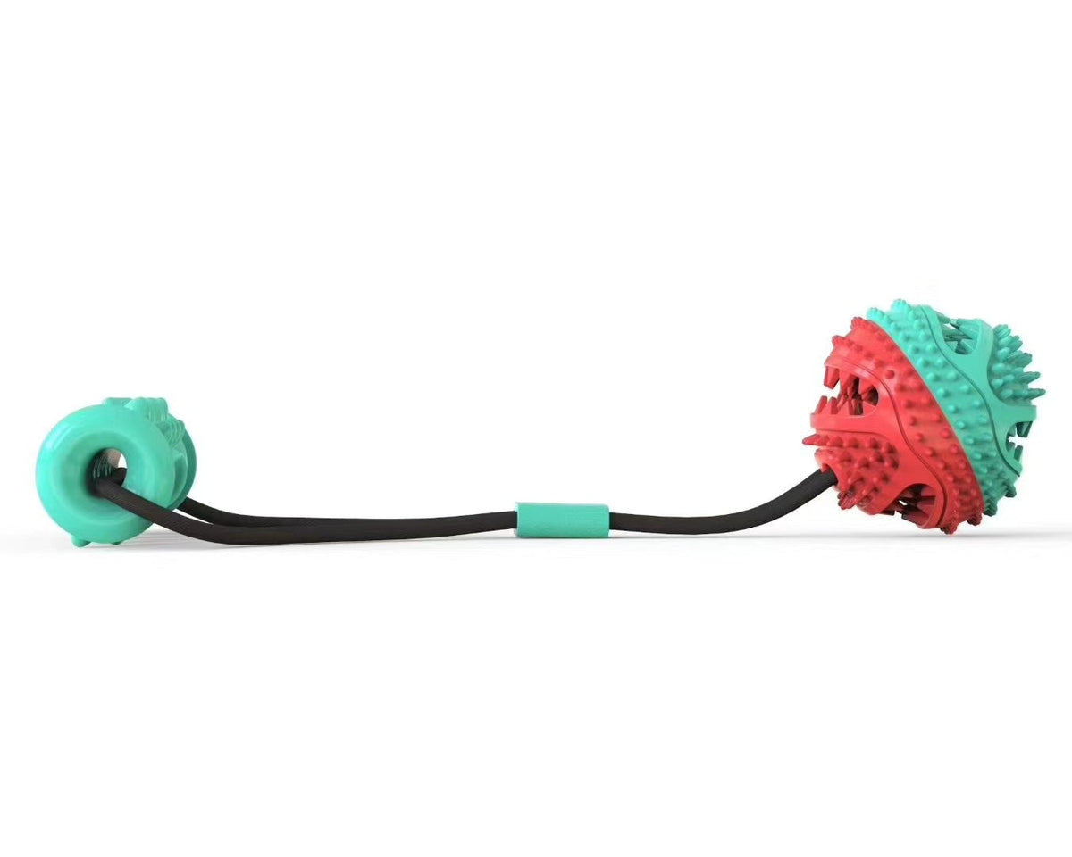 Interactive Dog Toy for Tug, Fetch, Chew & Exercise