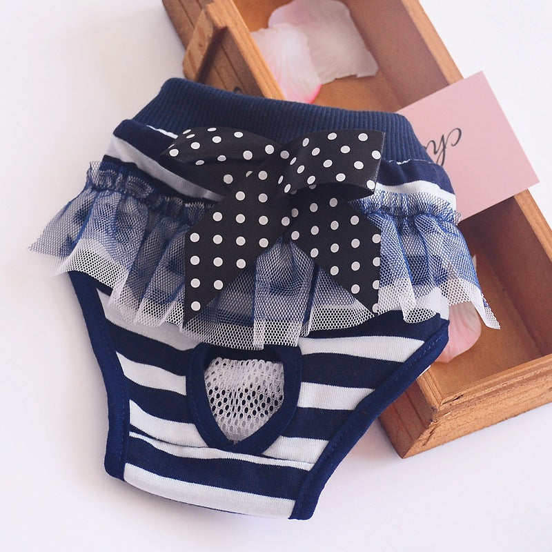 Dog Sanitary Pants for Female Dogs | 2-Piece Set