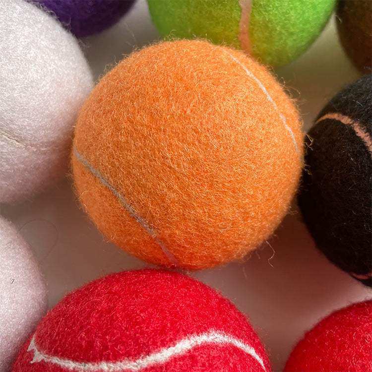 Rubber Dog Tennis Ball for Durable, Active Fetch Play