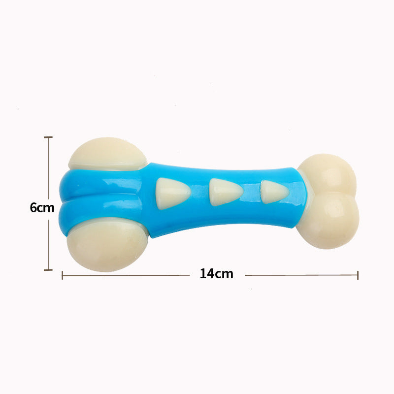 Textured Puppy Chew Bone for Engaging Molar Play