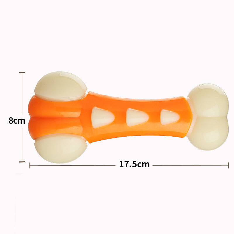Textured Puppy Chew Bone for Engaging Molar Play