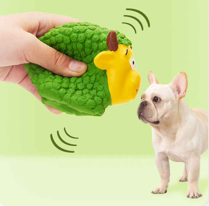 Squeaky Latex Dog Toys for Interactive Indoor Play