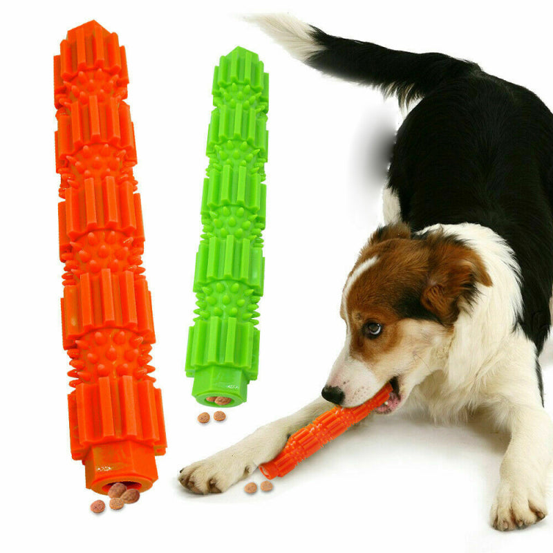 Dog Dental Chew Toy With Treat-Dispensing Enrichment