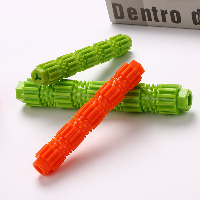Dog Dental Chew Toy With Treat-Dispensing Enrichment