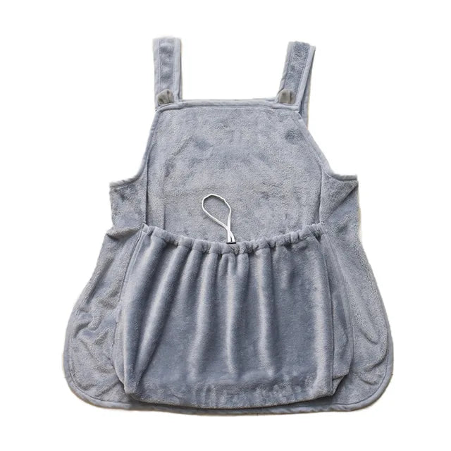 Pet Carrying Apron for Cozy Hands-Free Travel Comfort