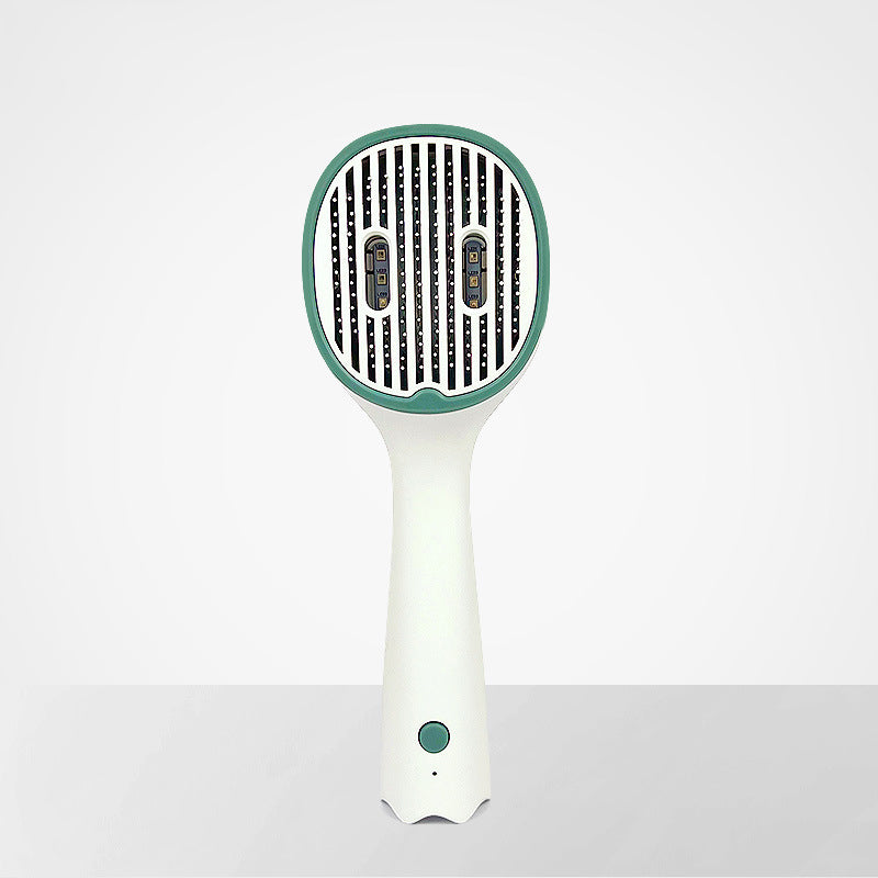 UV Sterilizing Pet Comb With One-Click Self-Cleaning