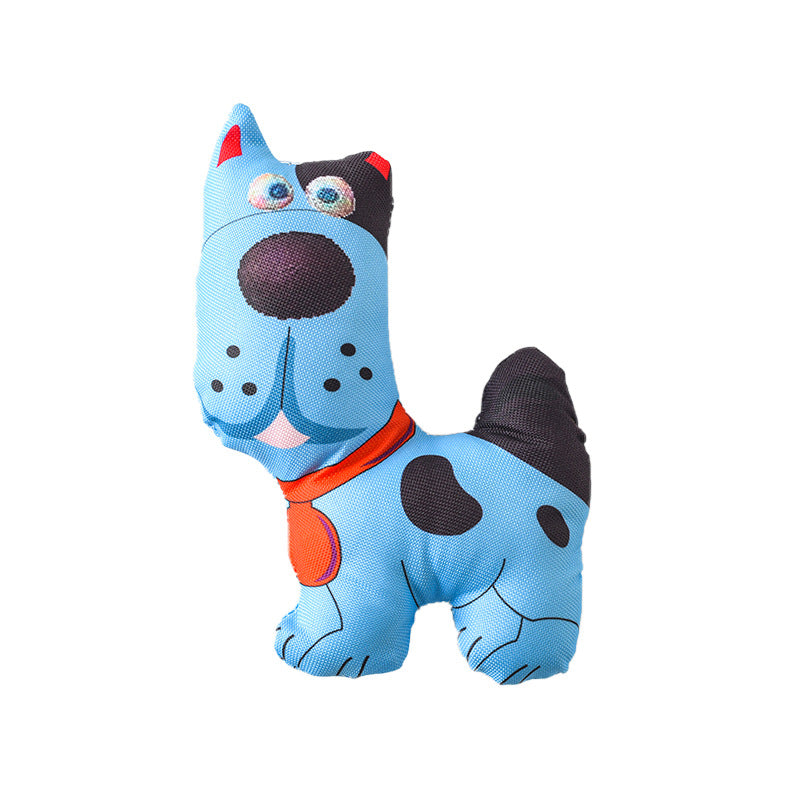 Interactive Plush Dog Toy for Daily Chew and Molar Play