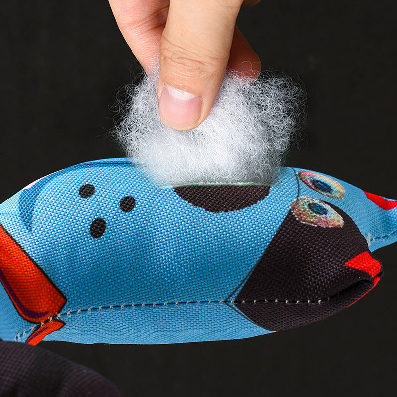 Interactive Plush Dog Toy for Daily Chew and Molar Play