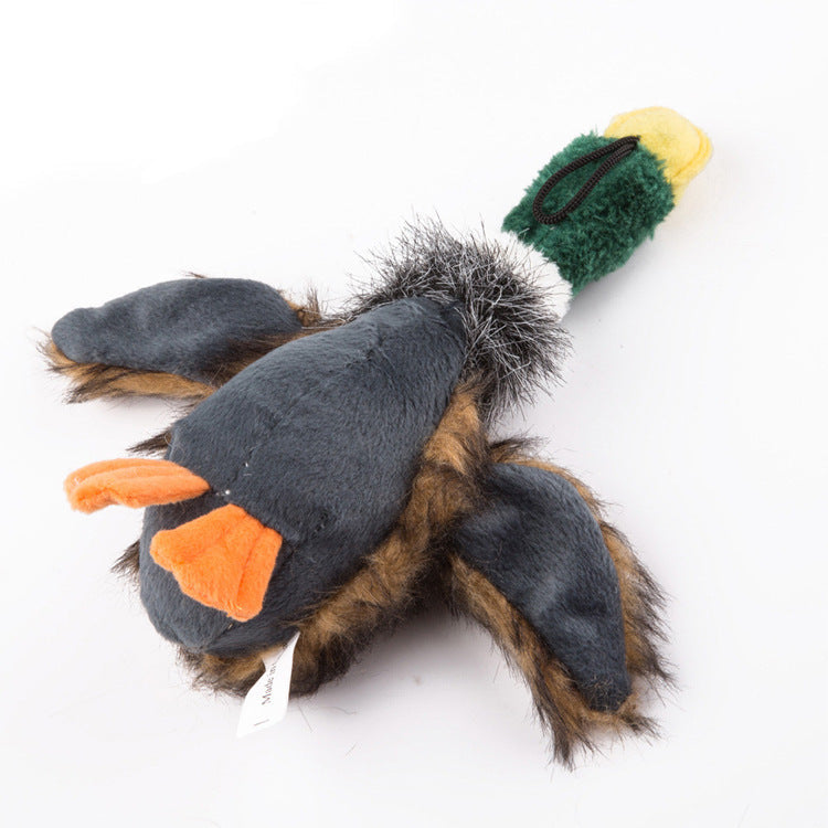 Interactive Voice-Producing Duck Toy for Cats & Dogs