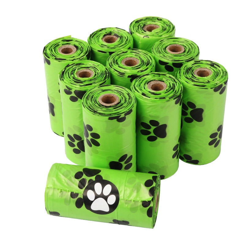 Compostable Pet Waste Bags With Portable Dog Dispenser
