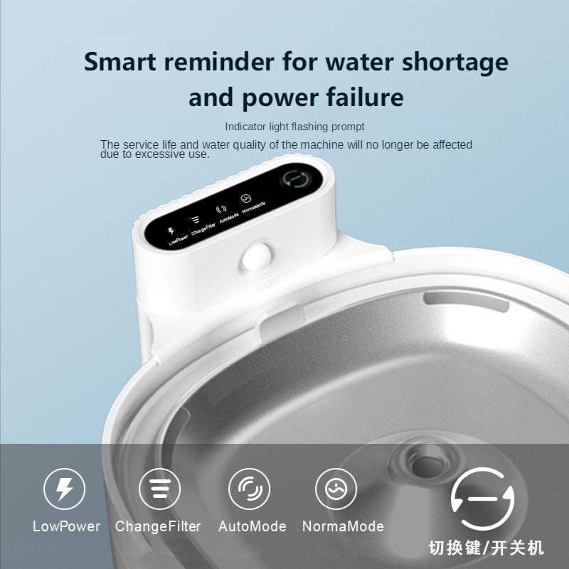Automatic Pet Water Dispenser for Fresh, Quiet Hydration