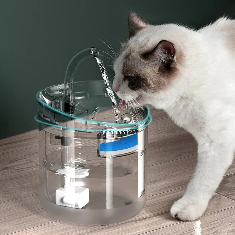 Automatic Pet Water Fountain for Fresh, Moving Water