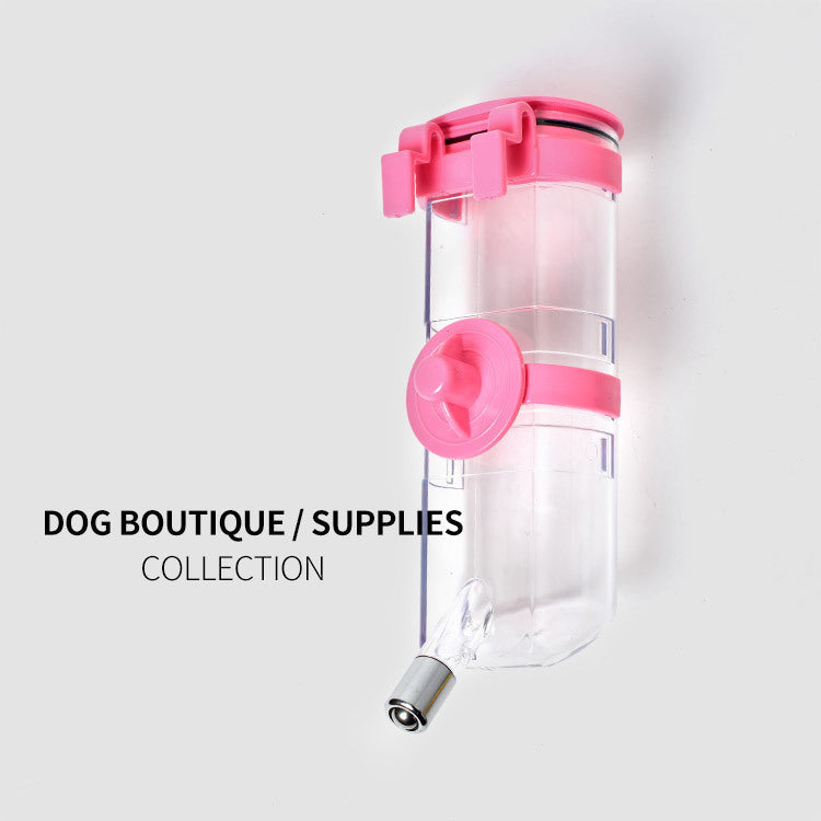 Automatic Pet Waterer With Spill-Reducing Metal Nozzle
