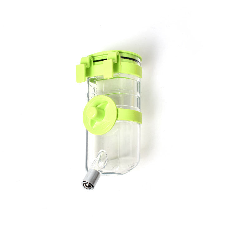 Automatic Pet Waterer With Spill-Reducing Metal Nozzle