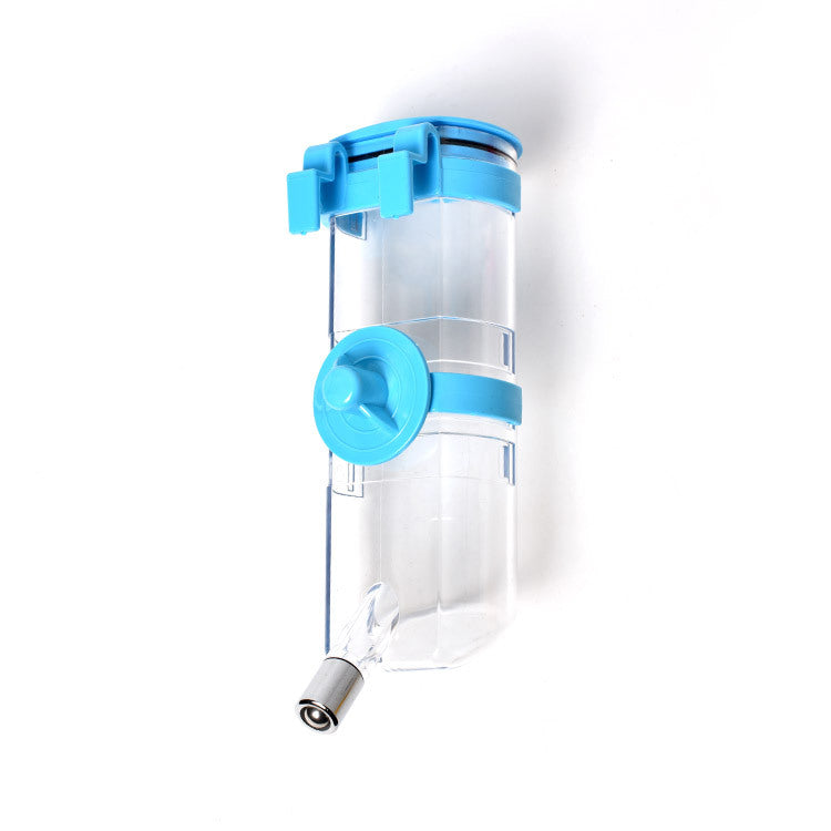 Automatic Pet Waterer With Spill-Reducing Metal Nozzle