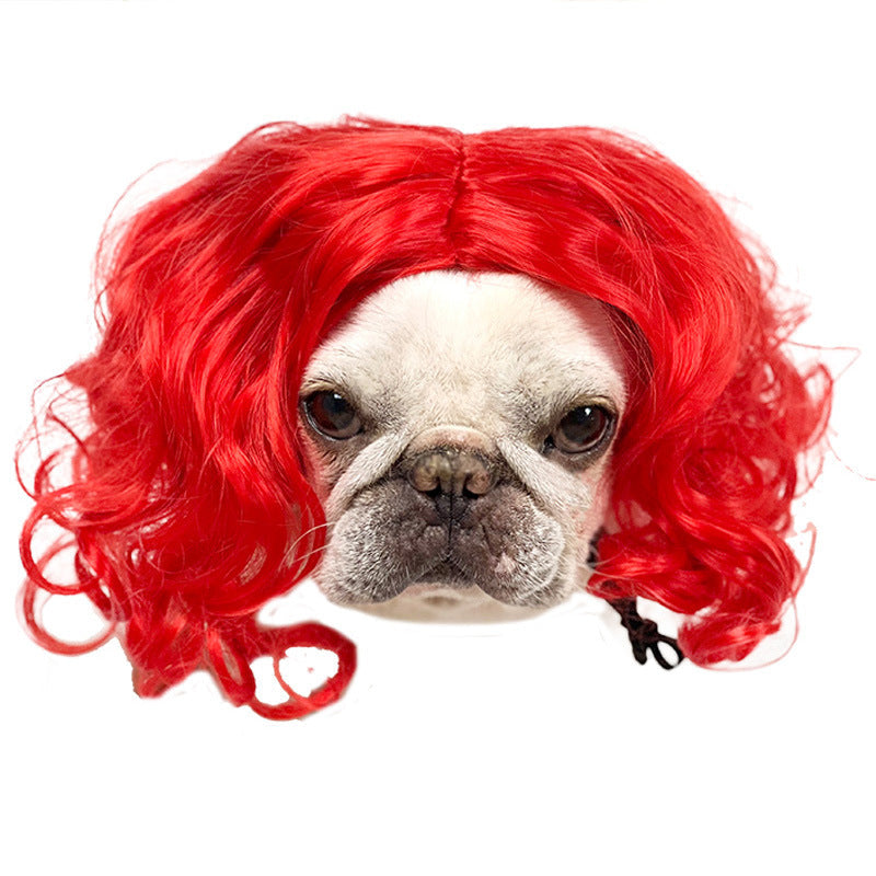 Pet Wig for Dogs: Instant Halloween Character Look