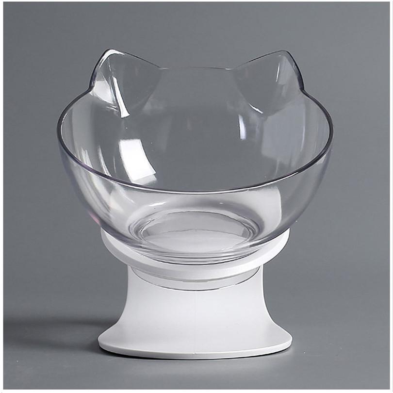 Tilted Cat Food Bowl, Non-Slip Base for Comfy Feeding