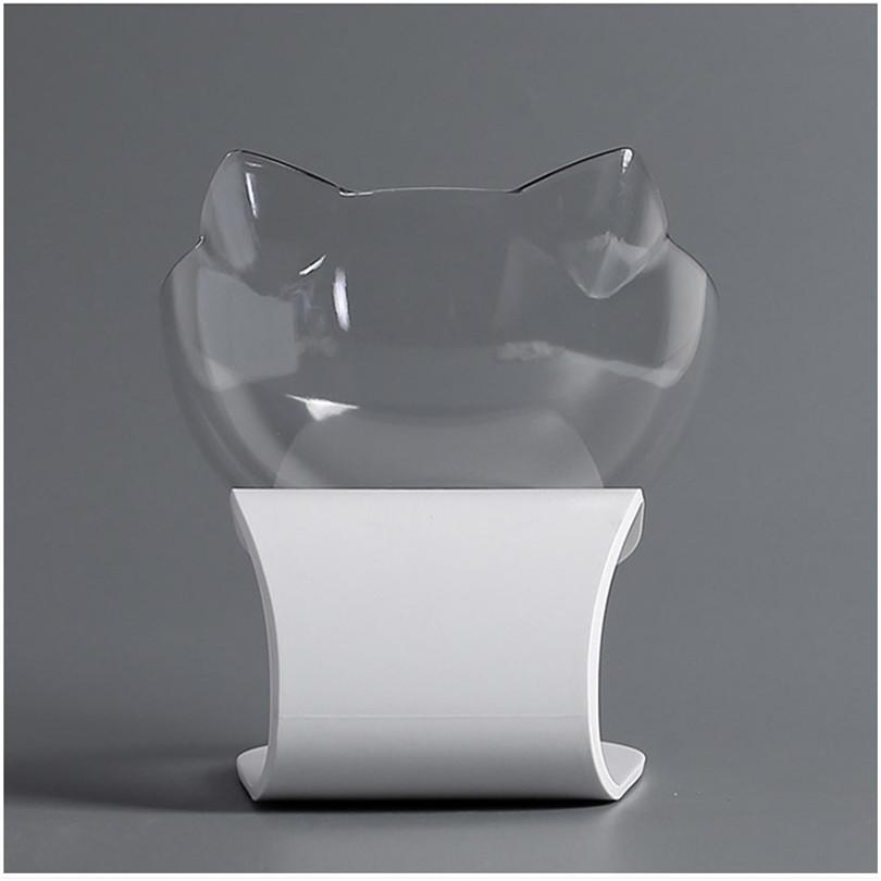 Tilted Cat Food Bowl, Non-Slip Base for Comfy Feeding