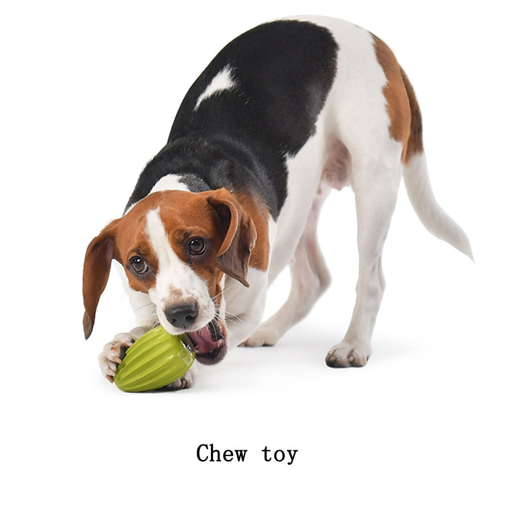 Interactive Dog Toy Ball for Chewing, Treats & Play
