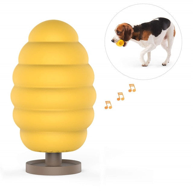Interactive Dog Toy Ball for Chewing, Treats & Play