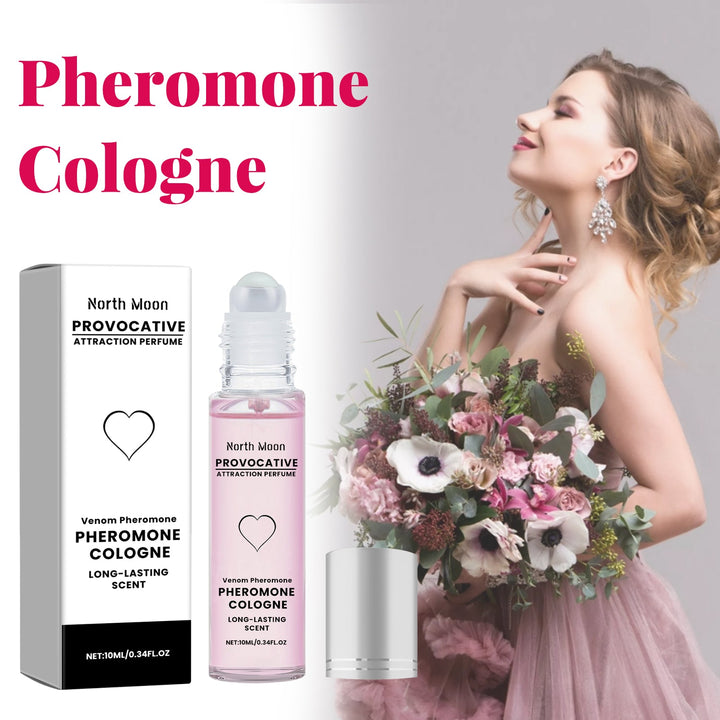 Portable Pheromone Cologne Roll-On for Lasting Scent