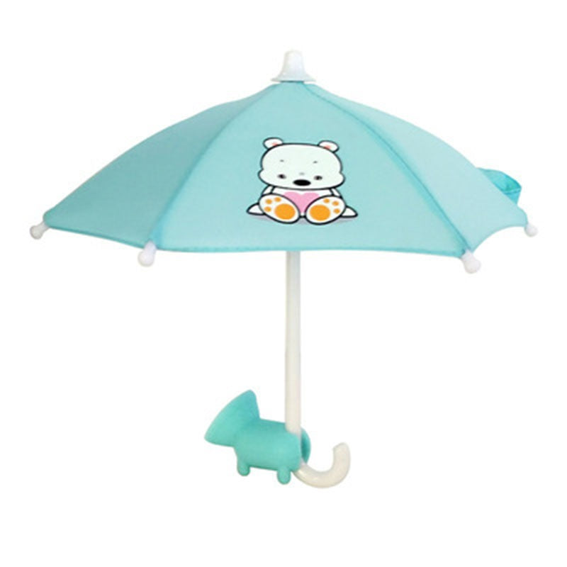 Phone Sun Shade Umbrella Stand for Car & Outdoor Use