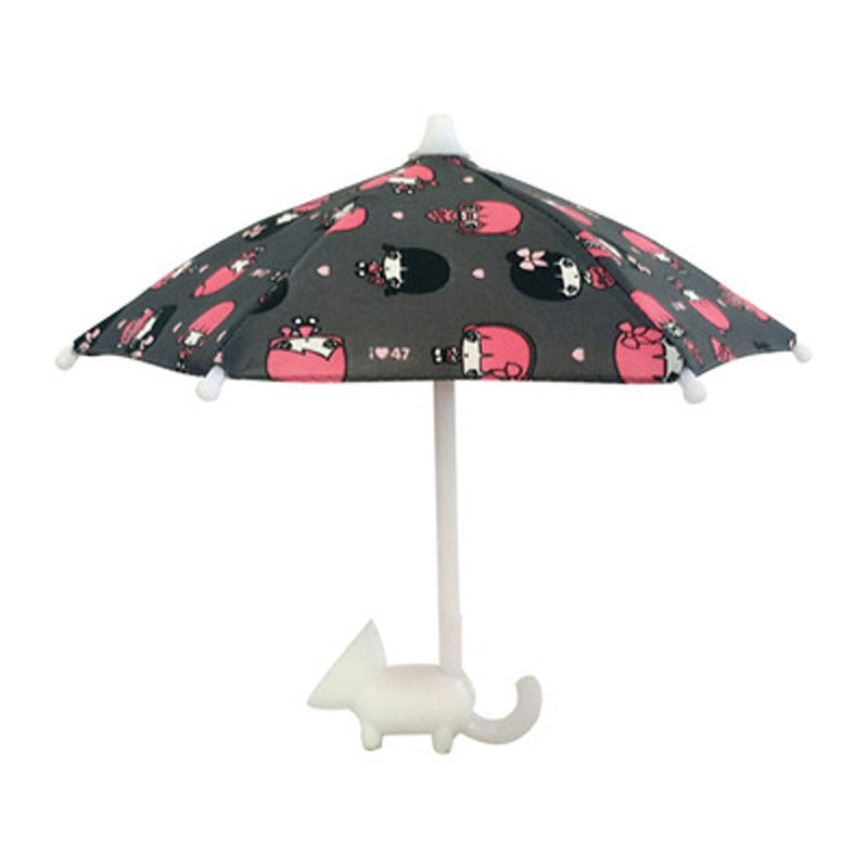 Phone Sun Shade Umbrella Stand for Car & Outdoor Use