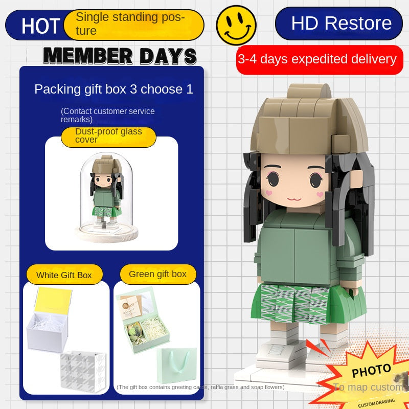 Custom Figurine From Photo — DIY Couple Keepsake