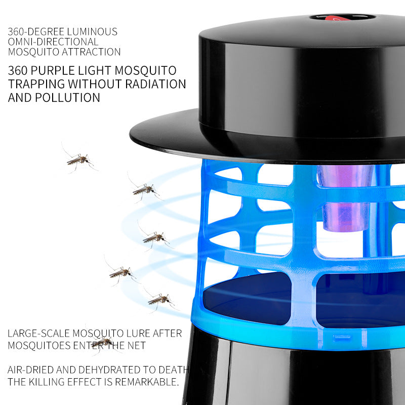 Indoor Mosquito Killer Lamp, 365nm Violet Light Trap