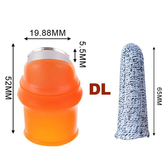 Silicone Thumb Knife for Picking Beans and Berries