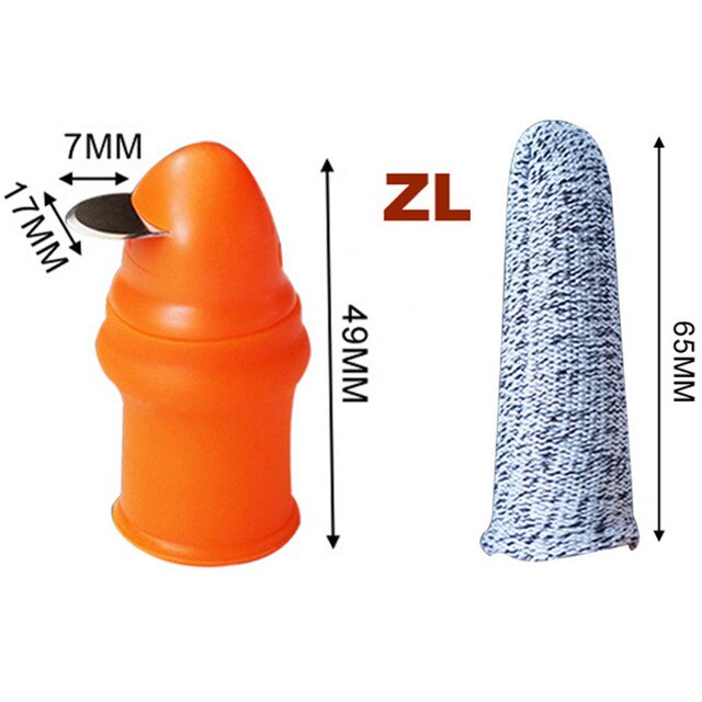 Silicone Thumb Knife for Picking Beans and Berries