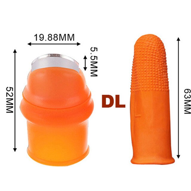 Silicone Thumb Knife for Picking Beans and Berries