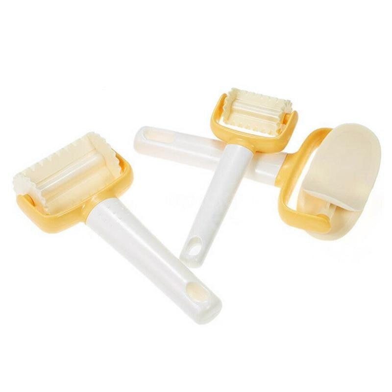 Rolling Pastry Cutter Set: Lattice, Scalloped & Circle