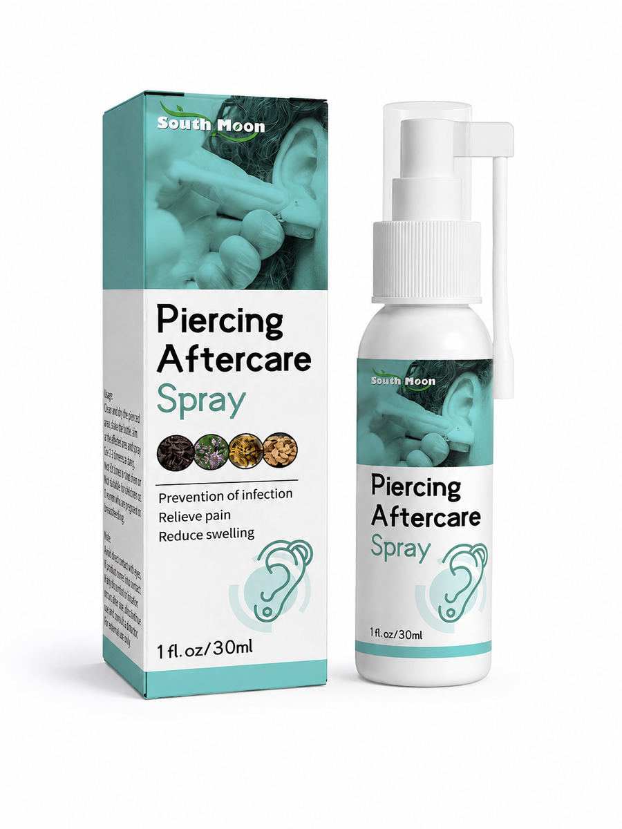 Piercing Aftercare Spray — Prevent Infection & Soothe Pain