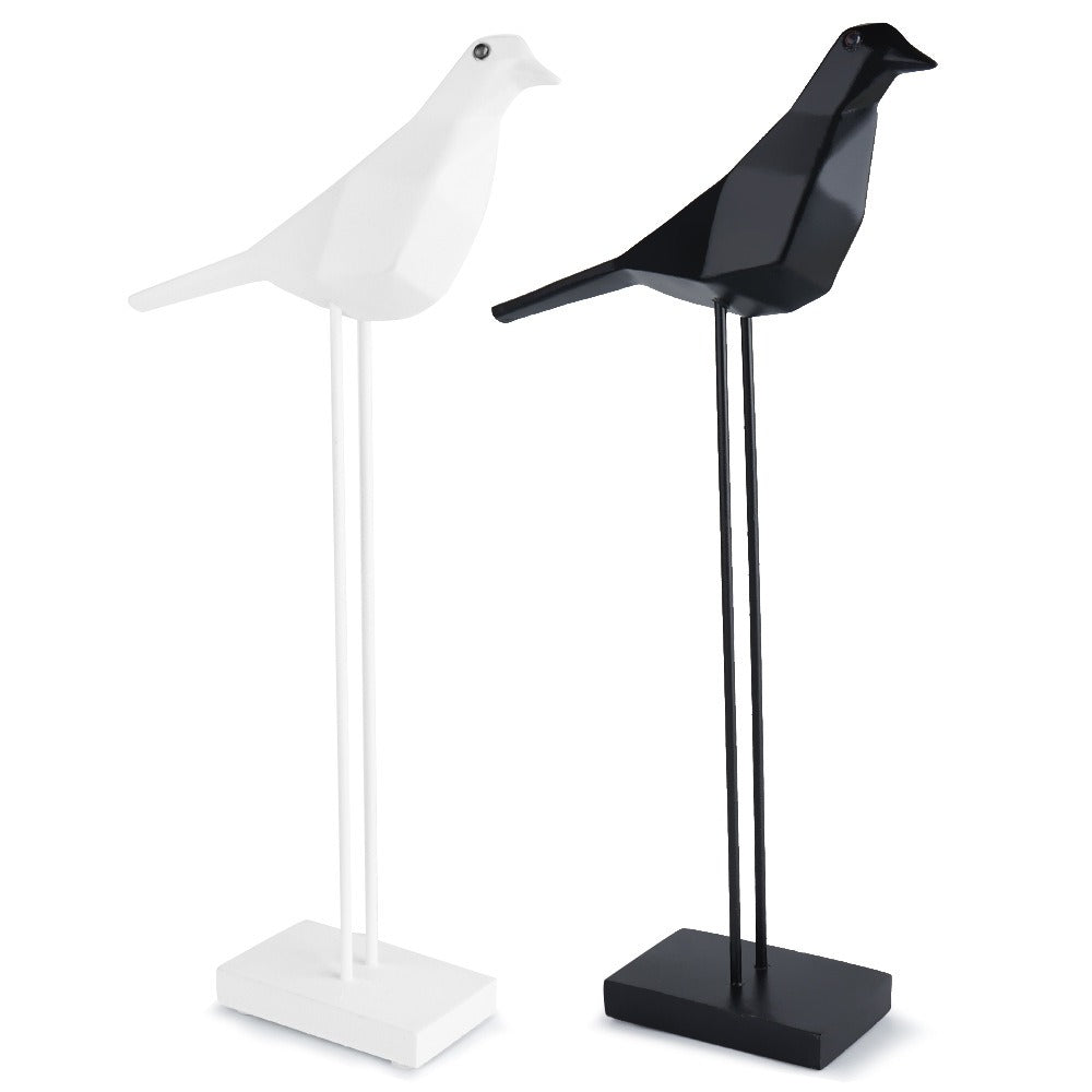 Pigeon Resin Ornament | Minimalist Tabletop Decor