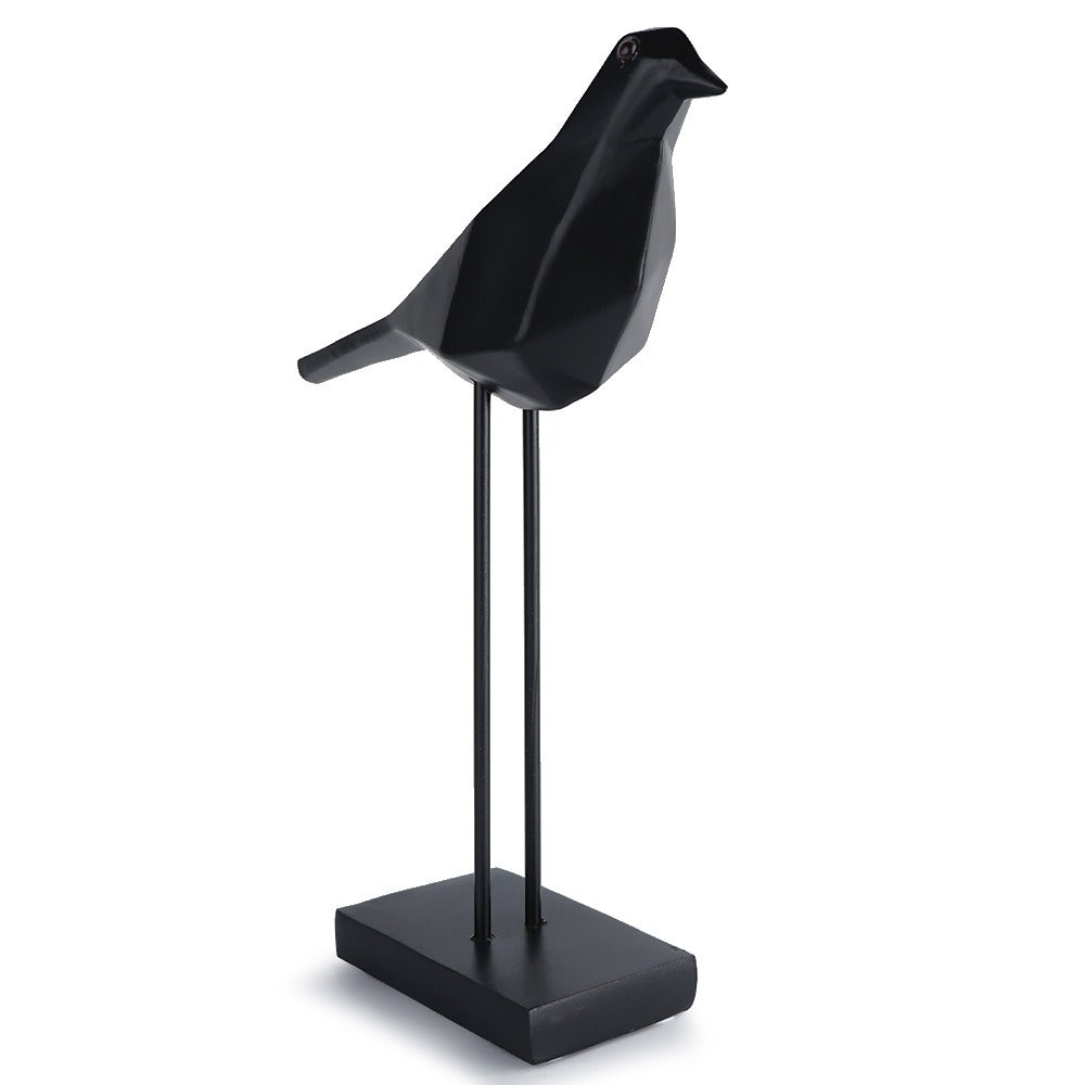Pigeon Resin Ornament | Minimalist Tabletop Decor