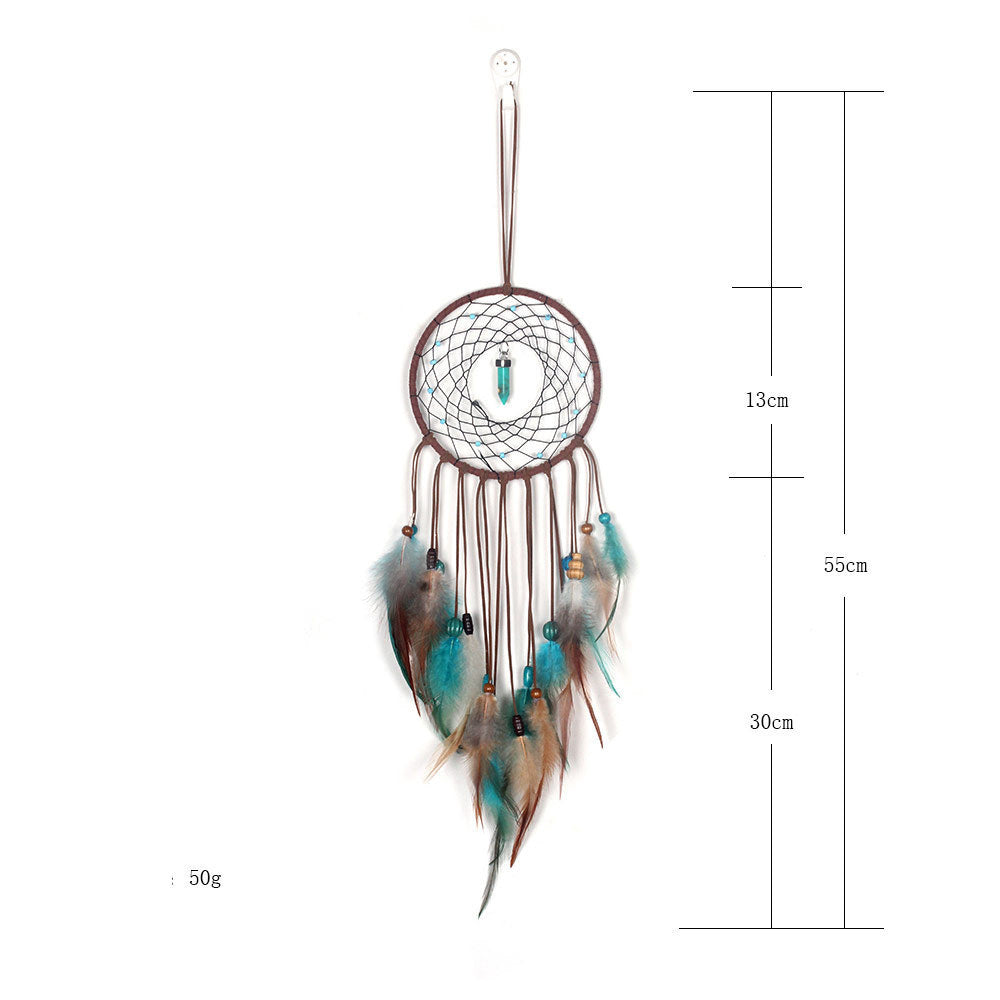 Illuminated Dream Catcher Light for Warm Boho Glow