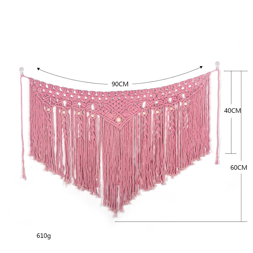 Bohemian Woven Wall Hanging for Warmth and Texture