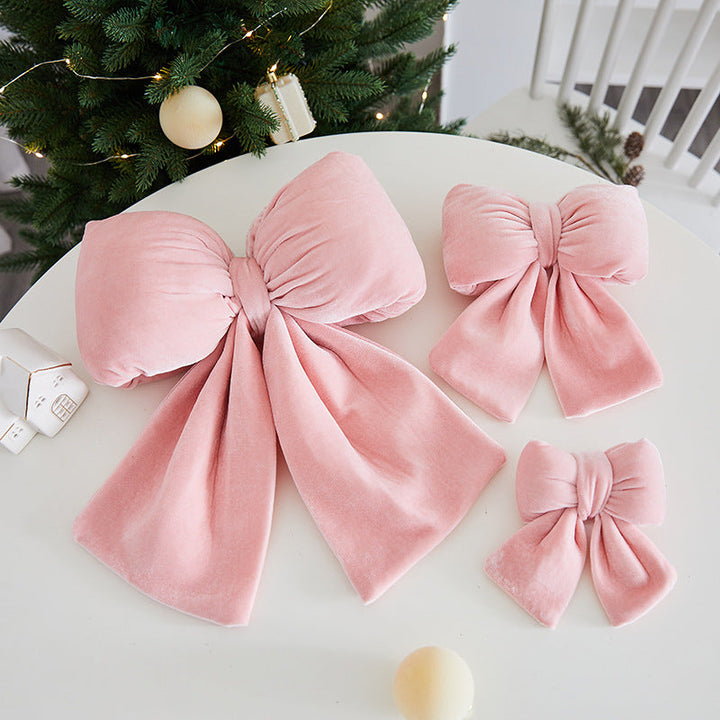 Pink Bow Decorations for Romantic Festive Display Decor