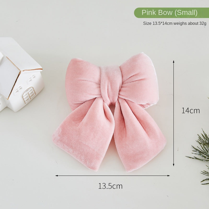 Pink Bow Decorations for Romantic Festive Display Decor