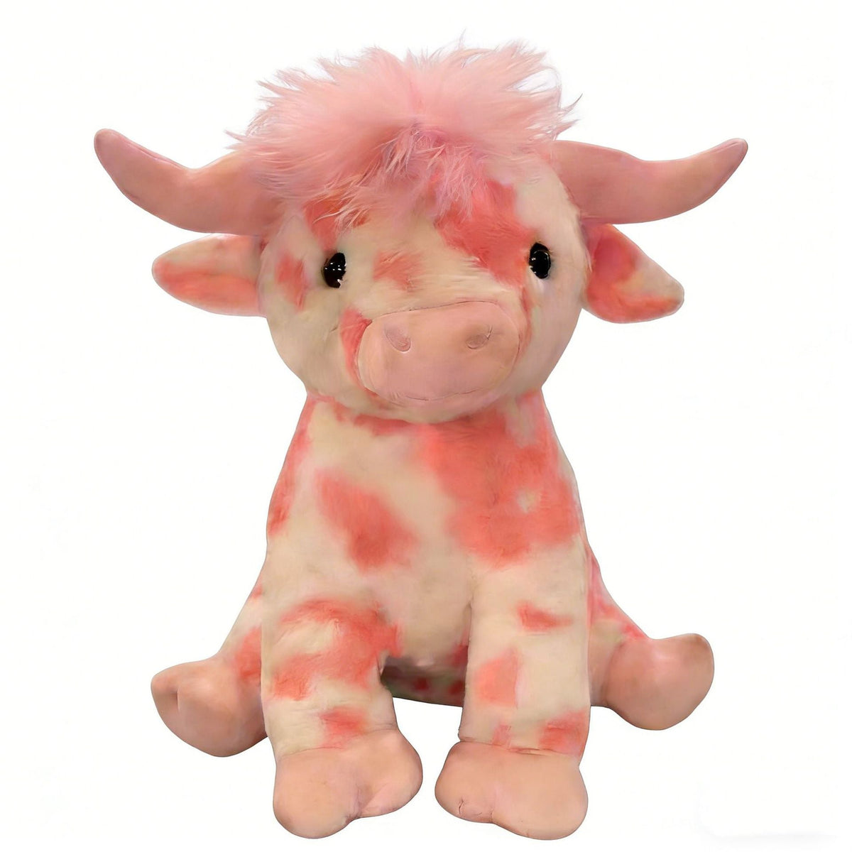 Pink Cow Plush Valentine's Day Gift & Cuddle Decor