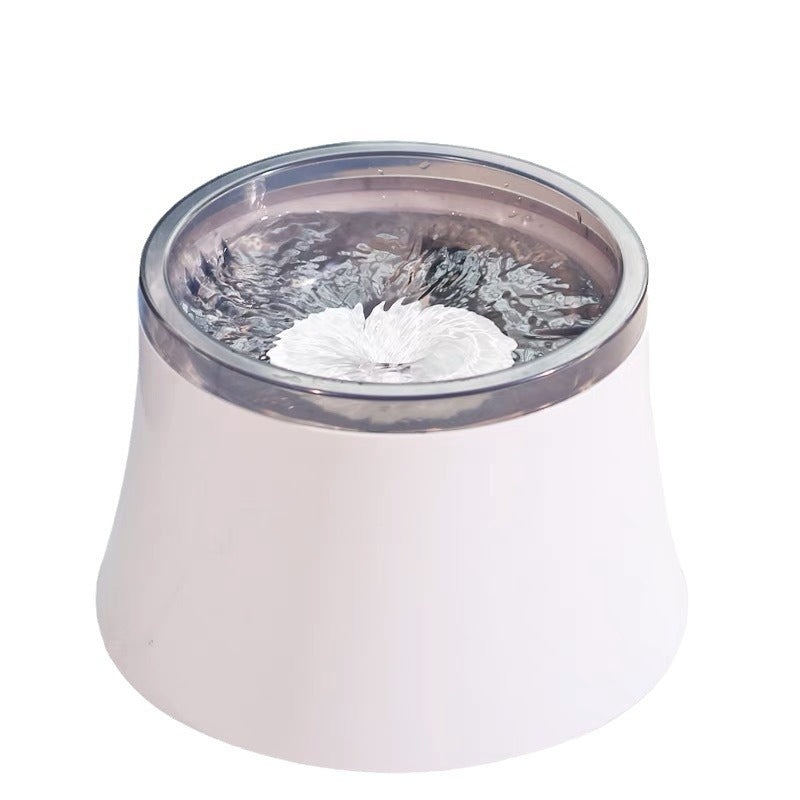 Cat Water Fountain With Quiet Vortex Filter System