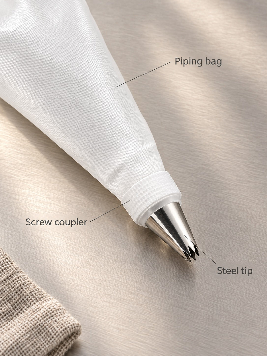 Piping Nozzle Set: 430 Stainless Steel Cake Decorating Tips