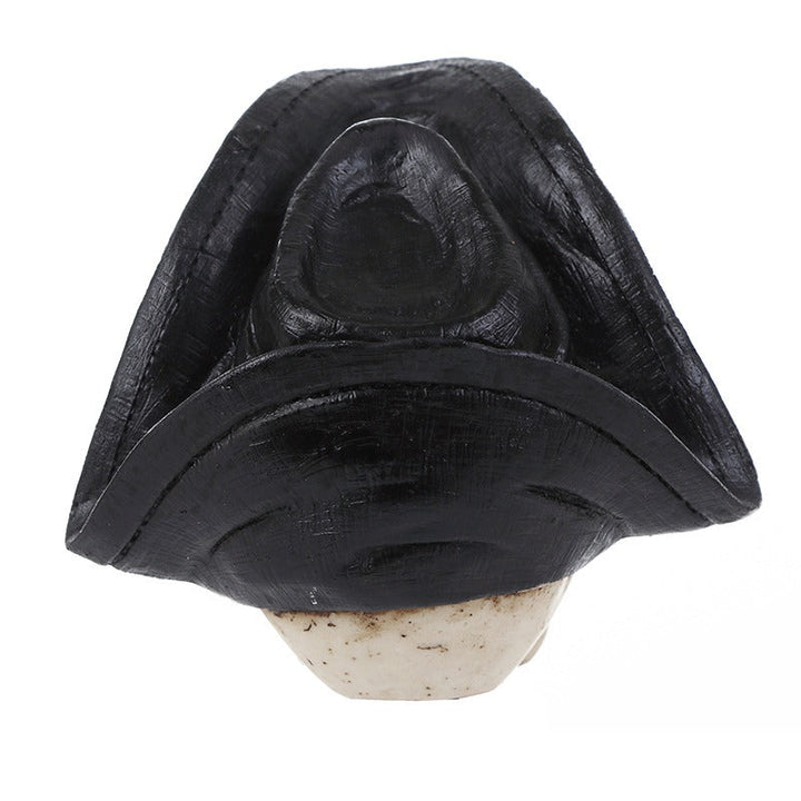 Pirate Skull Ornament for Swashbuckling Shelf Displays