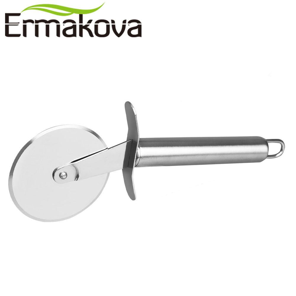 Stainless Steel Pizza Cutter for Clean, Even Slices