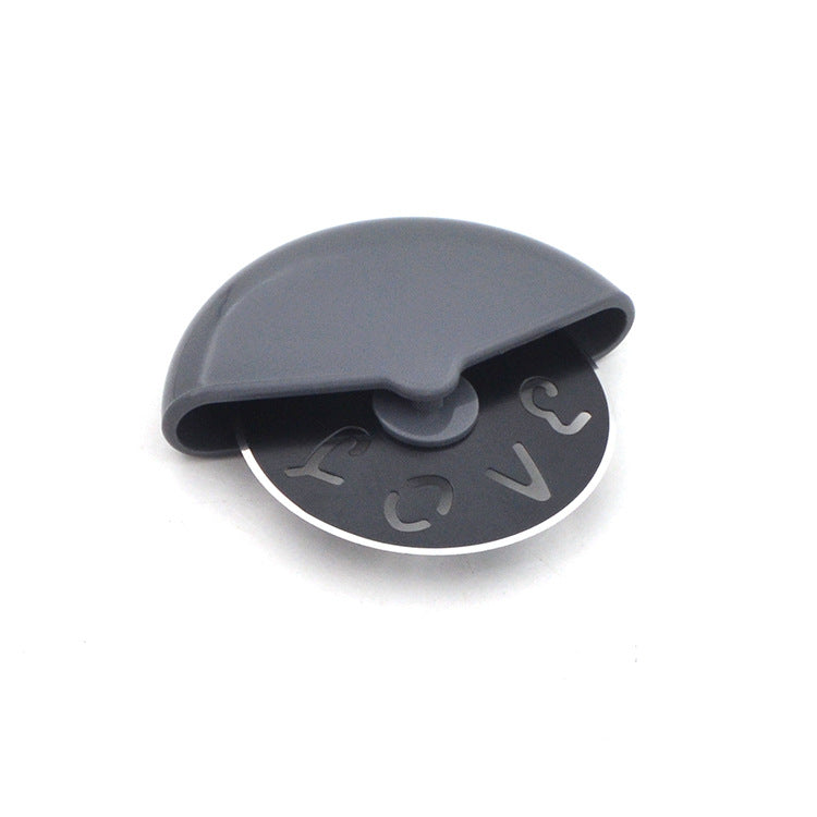 Stainless Steel Pizza Cutter with Non-Stick Blade & Guard
