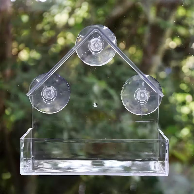 Window Hummingbird Feeder for Close-Up Birdwatching